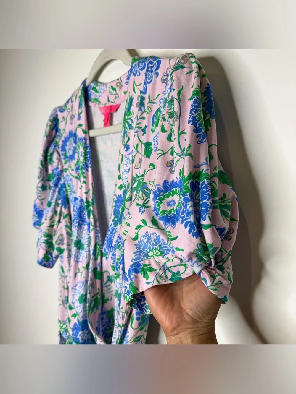 Lilly Pulitzer wrap dress romper